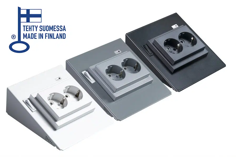 pro power plus pro power primary kotimainen monitoimipistorasia kulmapistorasia